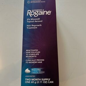 Rogaine 5% Wome Hair Regrowth Treatment, Brand New Never Opened